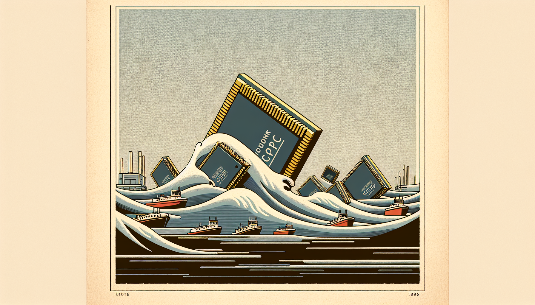 Chip-aksjer stiger kraftig mens investorer strømmer til