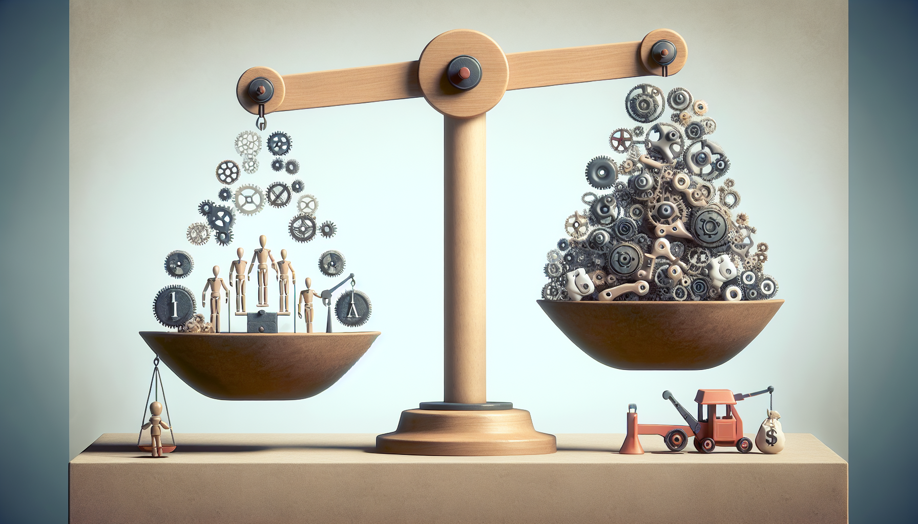 AI-revolusjonen i arbeidsmarkedet: 5 millioner jobber kan være i fare, men data viser balansert overgang